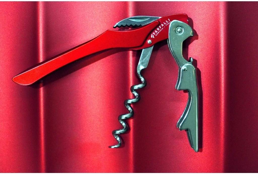 Farfalli Vývrtka XL červená