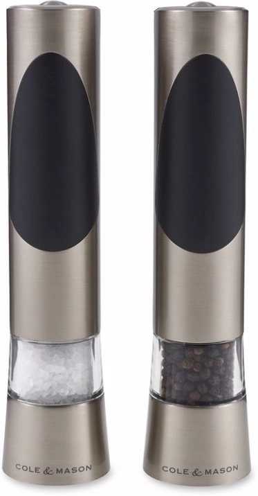 Cole & Mason Sada elektrických mlýnků na sůl a pepř Richmond