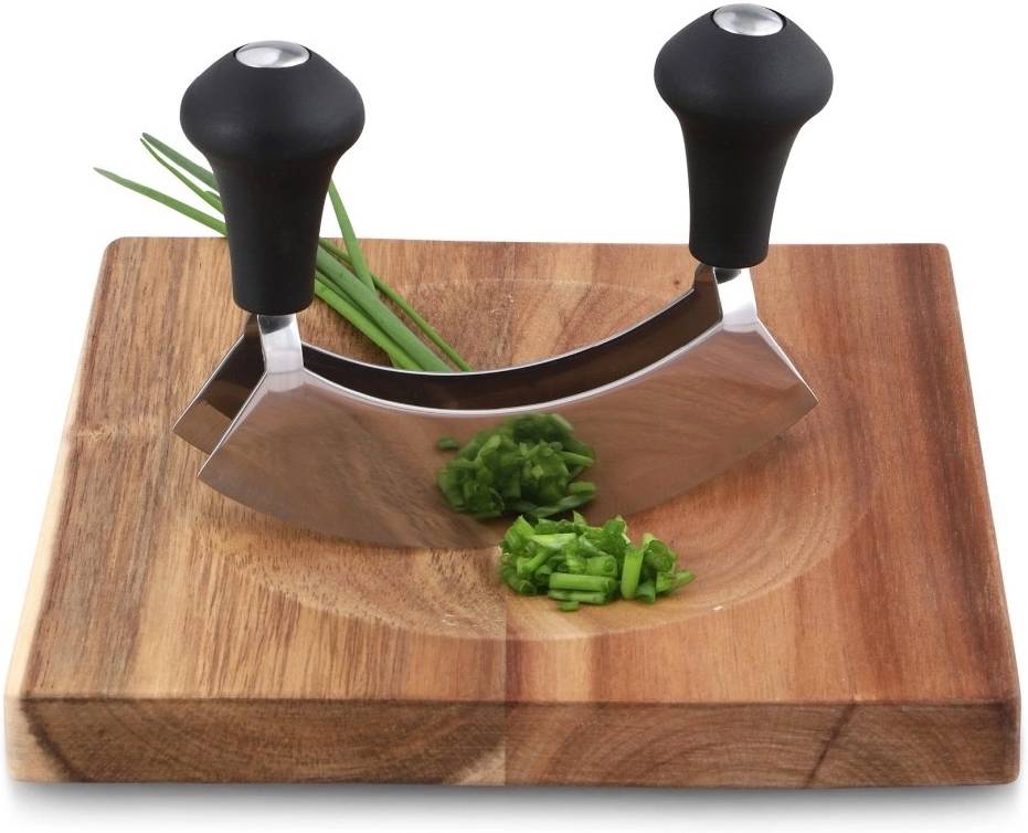 Weis Nůž kolíbkový dvojitý s prkénkem