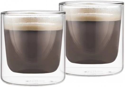 Weis Sada 2 ks sklenic na kávu s dvojitým sklem 150 ml