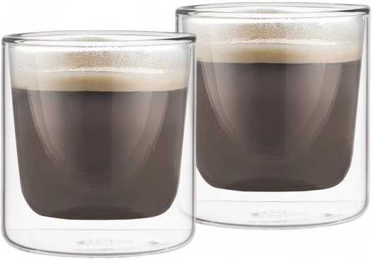 Weis Sada 2 ks sklenic na kávu s dvojitým sklem 150 ml