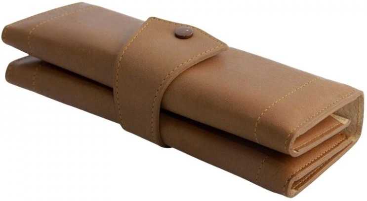 Alpen Manikúrní sada rolovací kožená 8 ks Tabbaco