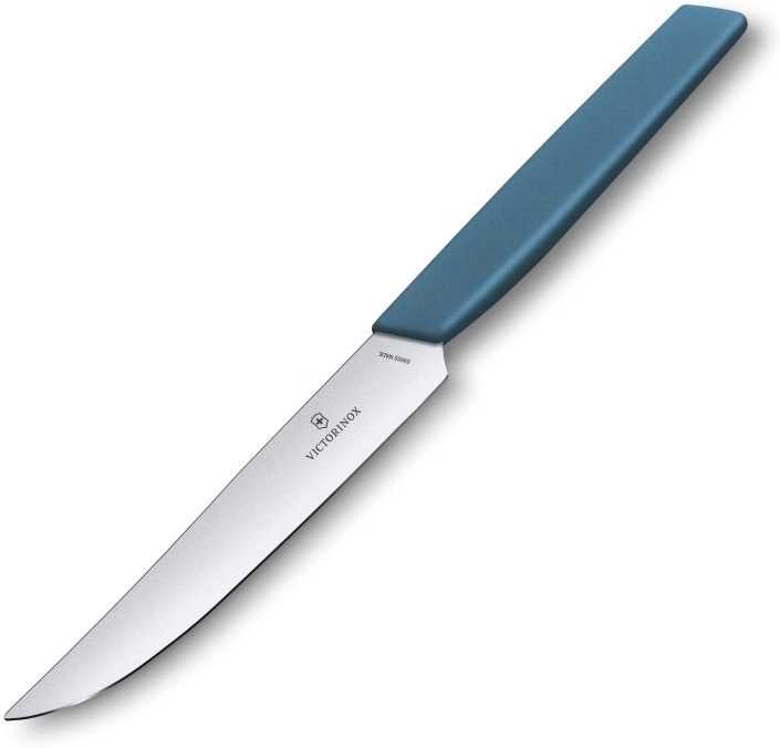 Victorinox Nůž steakový Swiss Modern 12 cm modrý
