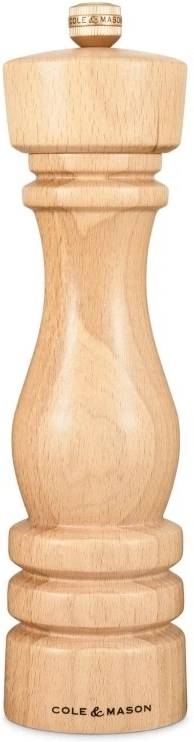 Cole & Mason Mlýnek na sůl London Precision+ přírodní buk 22 cm