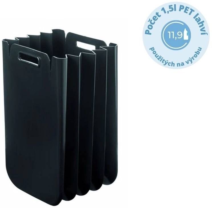 Guzzini Skládací kontejner Eco Packly Container víceúčelový černý