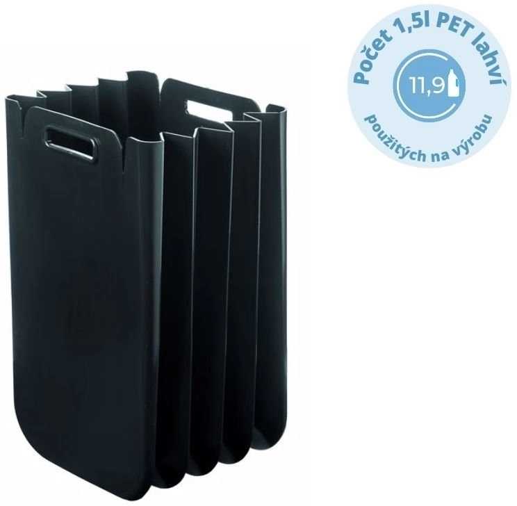 Guzzini Skládací kontejner Eco Packly Container víceúčelový černý