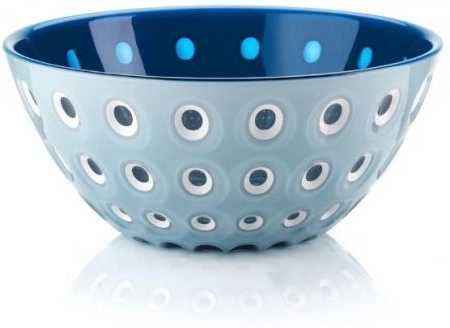 Guzzini Mísa Le Murrine 20 cm světle modrá, bílá, modrá