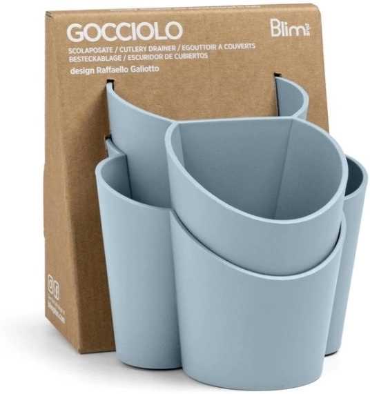 BlimPlus Stojánek na příbory Gocciolo Light Ocean