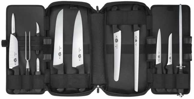 Victorinox Kuchařská sada v pořadači Chef’s 12 ks