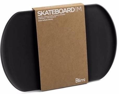 BlimPlus Deska na krájení Skateboard Carbon Black 35 cm