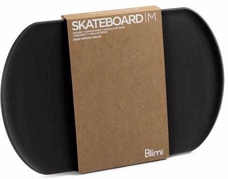 BlimPlus Deska na krájení Skateboard Carbon Black 35 cm