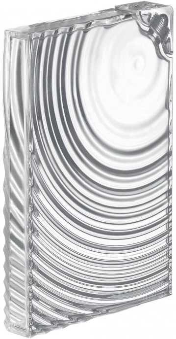 Guzzini Láhev na vodu Ripples 550 ml bílá