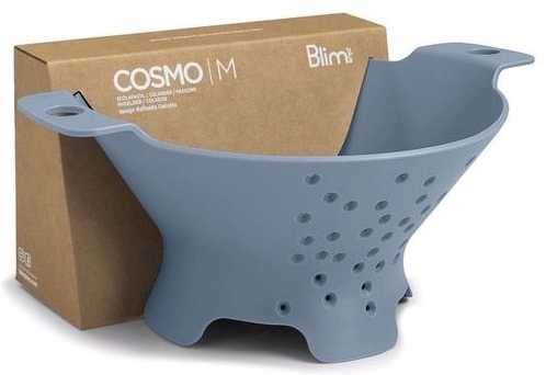 BlimPlus Cedník s podstavcem Cosmo Dark Ocean