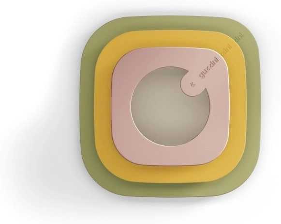 Guzzini Sada 3 hlubokých boxů na jídlo Eco Store&More 3 barvy