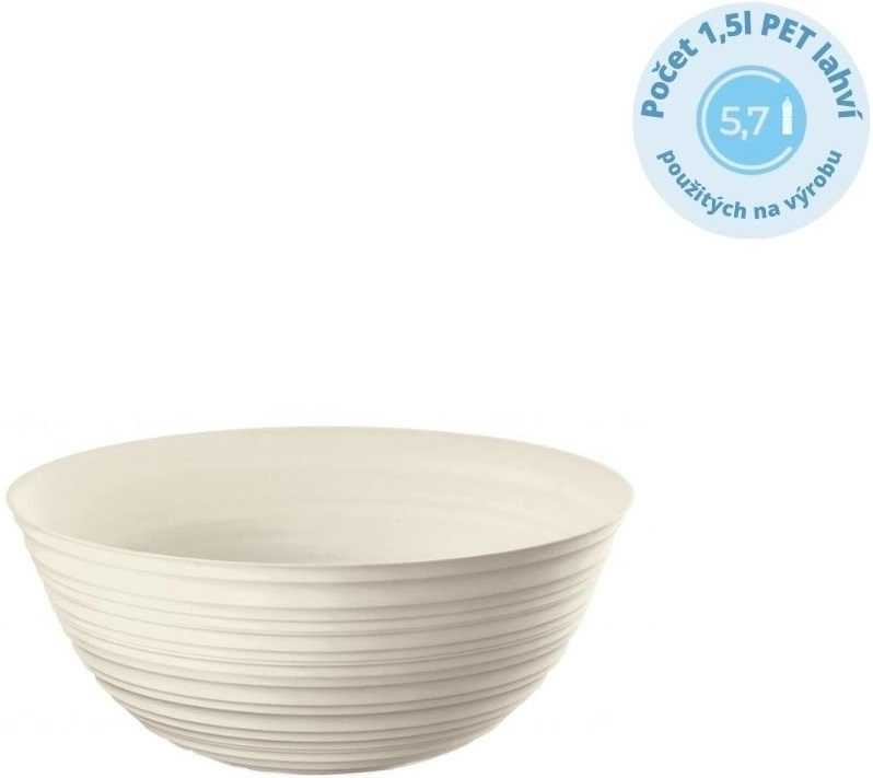 Guzzini Servírovací mísa TIERRA M bílá