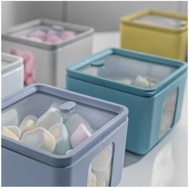 BlimPlus Krabička na jídlo PEEK BOX QUADRO Dolphin vel. M