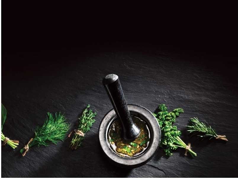 Cole & Mason Granitový hmoždíř s tloučkem 18 cm