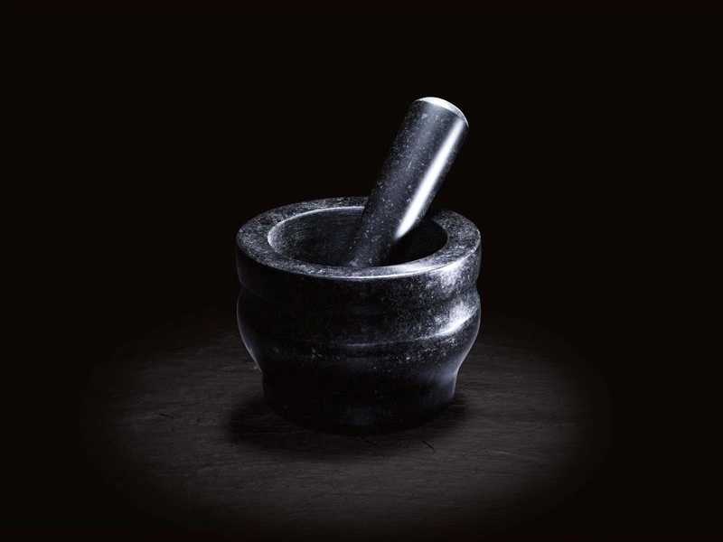 Cole & Mason Granitový hmoždíř s tloučkem 18 cm