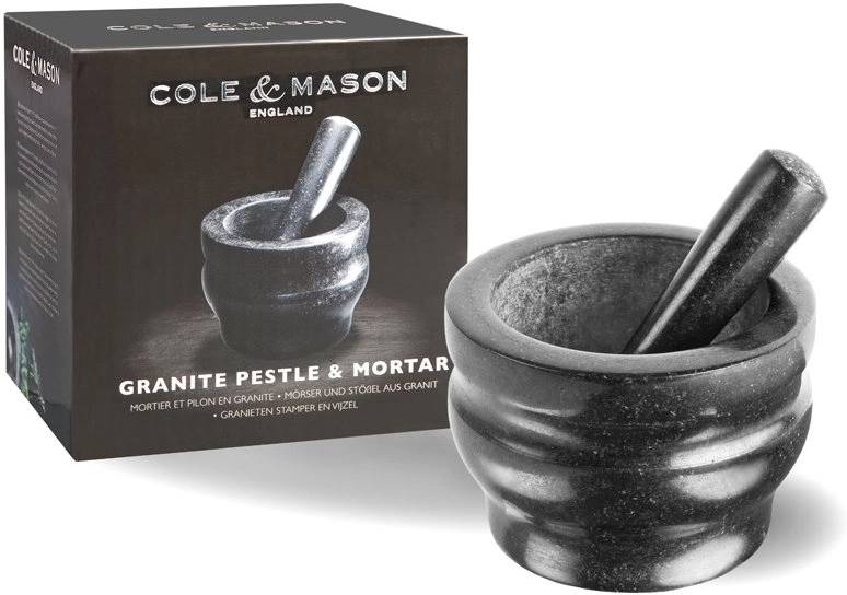 Cole & Mason Granitový hmoždíř s tloučkem 18 cm