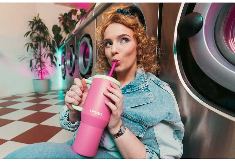 Kambukka Termohrnek Rio Tumbler 950 ml Bubblegum Mint