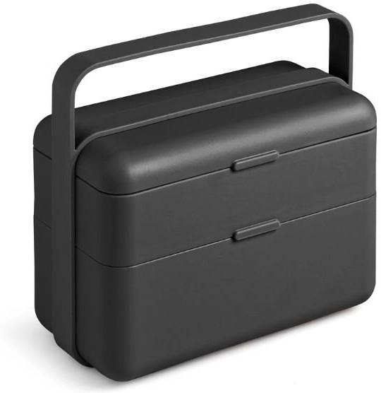 BlimPlus Box na jídlo Bauletto M Carbon Black