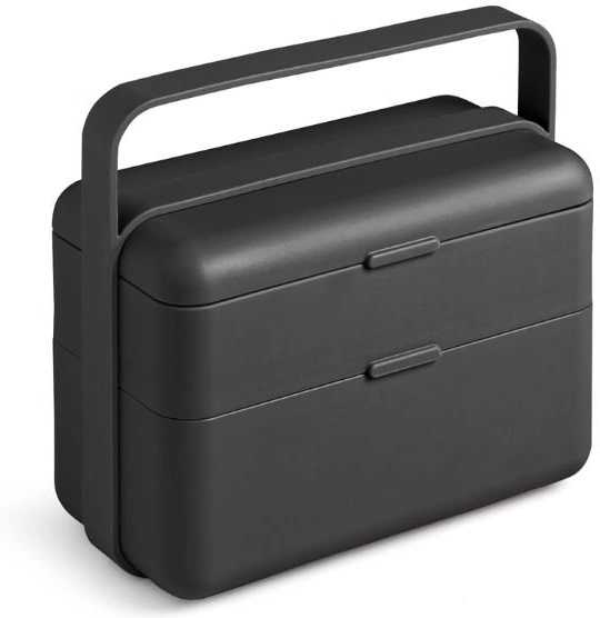 BlimPlus Box na jídlo Bauletto M Carbon Black