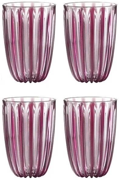 Guzzini Sada 4 skleniček Dolce Vita 470 ml Amethyst
