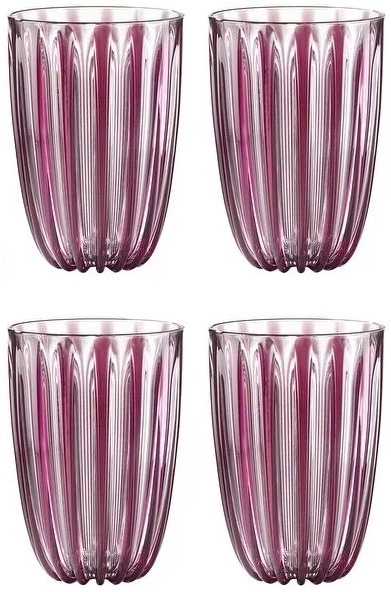 Guzzini Sada 4 skleniček Dolce Vita 470 ml Amethyst