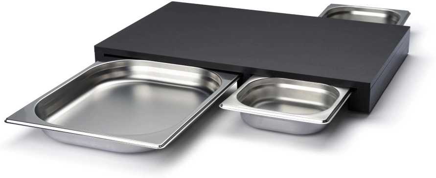 Continenta Prkénko krájecí se 3 zásuvkami Duracore