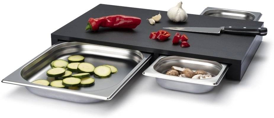 Continenta Prkénko krájecí se 3 zásuvkami Duracore