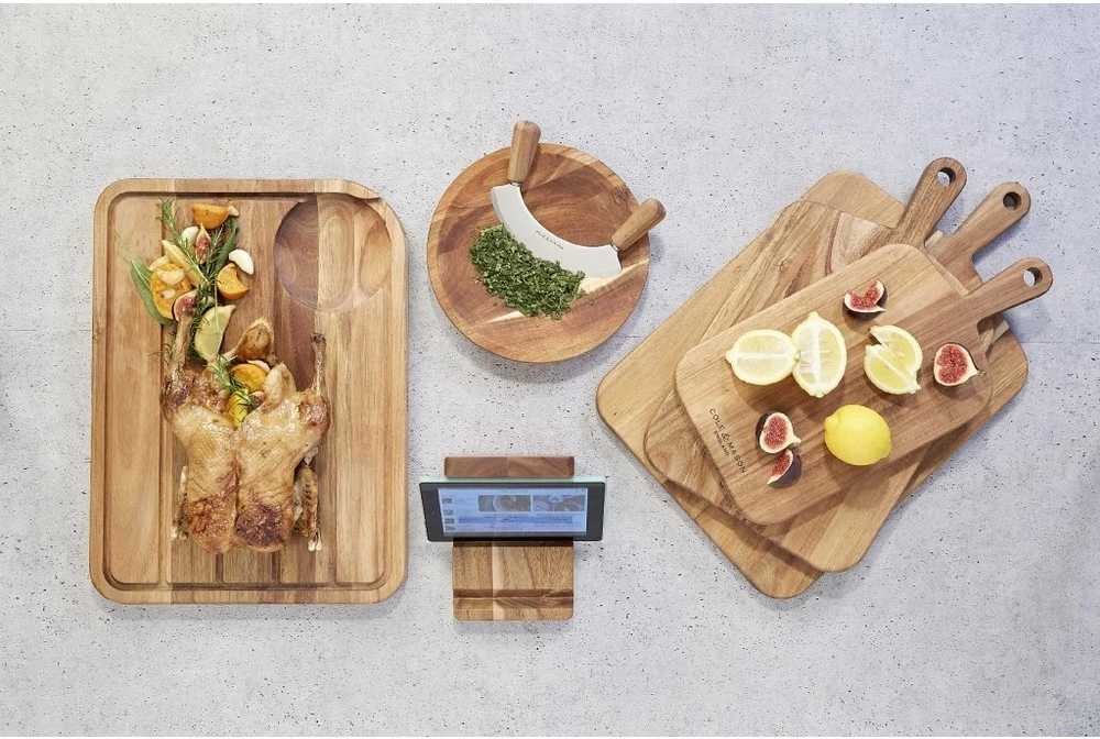 Cole & Mason Prkénko Berden 46 x 34 cm akáciové dřevo