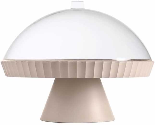 BlimPlus Podnos na dort s poklopem a lopatkou Agora Moka Grey