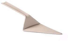 BlimPlus Podnos na dort s poklopem a lopatkou Agora Moka Grey