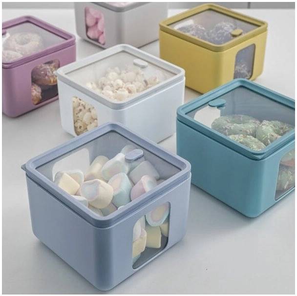 BlimPlus Krabička na jídlo PEEK BOX QUADRO Dolphin vel. S