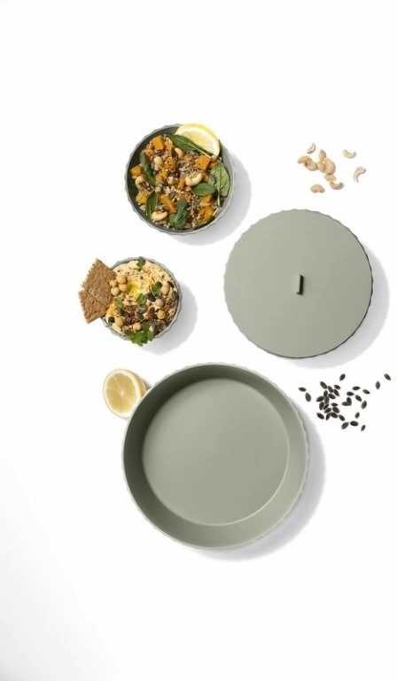 BlimPlus Poklice na mísu Hera M Medium Forest 20 cm