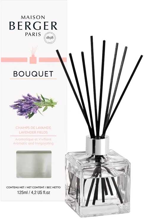 Maison Berger Paris Aroma difuzér Cube s náplní Levandulové pole, 100 ml