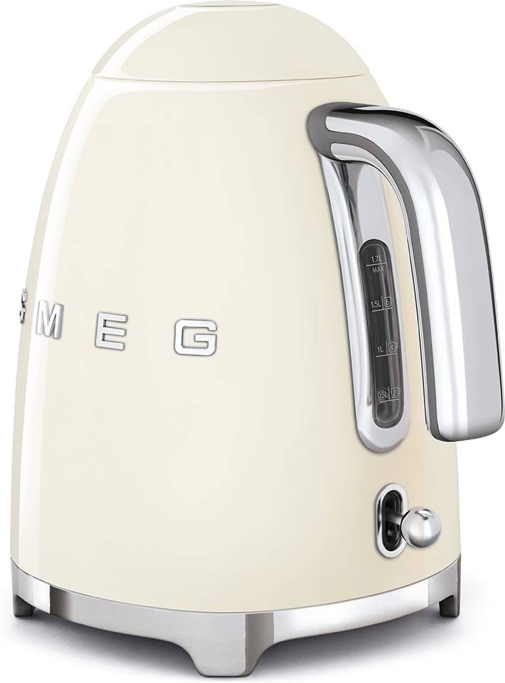 SMEG Rychlovarná konvice 50's Retro Style, 1.7 l, krémová