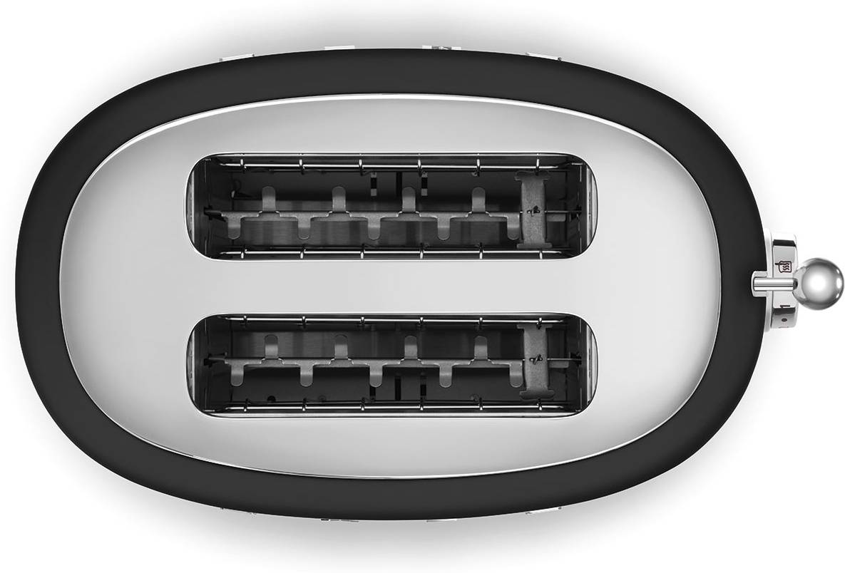 SMEG Topinkovač pro dva tousty 50's Retro Style, matně černá