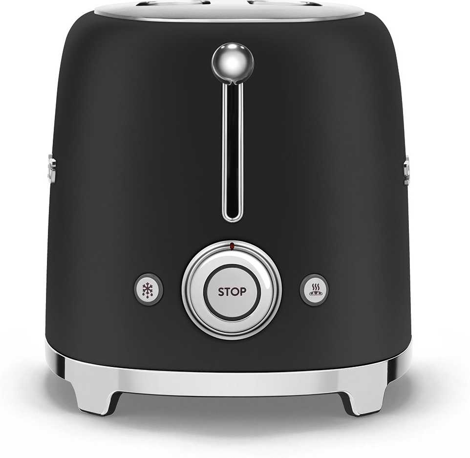 SMEG Topinkovač pro dva tousty 50's Retro Style, matně černá