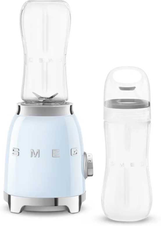 SMEG Smootie mixér 50's Retro Style, 0.6 l, pastelově modrá