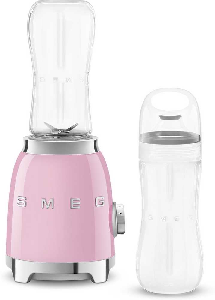 SMEG Smootie mixér 50's Retro Style, 0.6 l, pastelově růžová