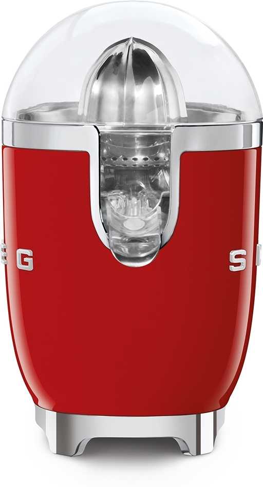 SMEG Elektrický lis na citrusy 50's Retro Style, červená