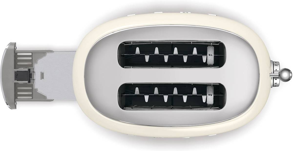 SMEG Topinkovač pro dva tousty 50's Retro Style, krémová