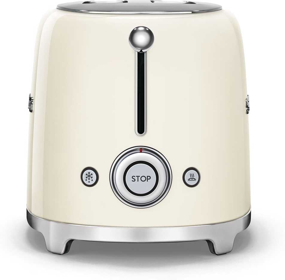 SMEG Topinkovač pro dva tousty 50's Retro Style, krémová