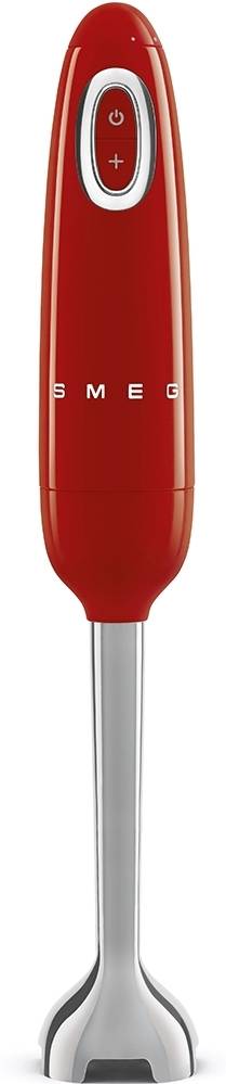 SMEG Tyčový mixér s příslušenstvím 50's Retro Style, červená