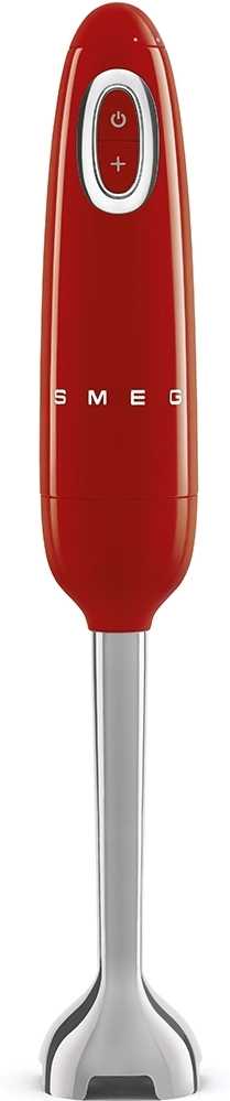 SMEG Tyčový mixér s příslušenstvím 50's Retro Style, červená