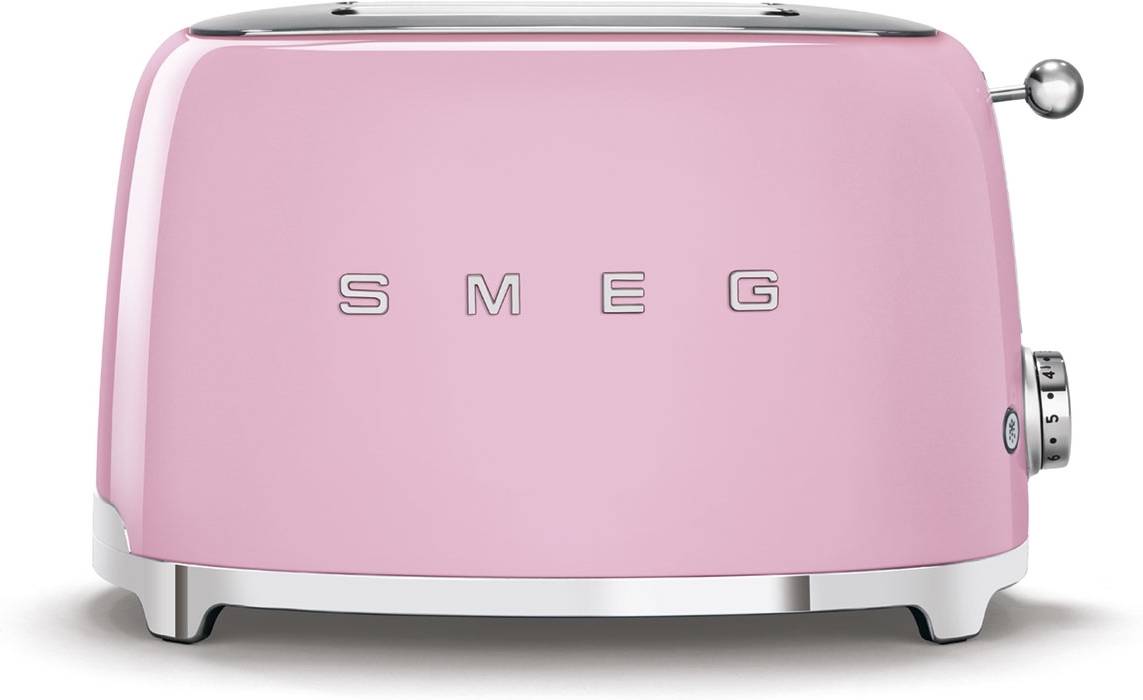 SMEG Topinkovač pro dva tousty 50's Retro Style, pastelově růžová