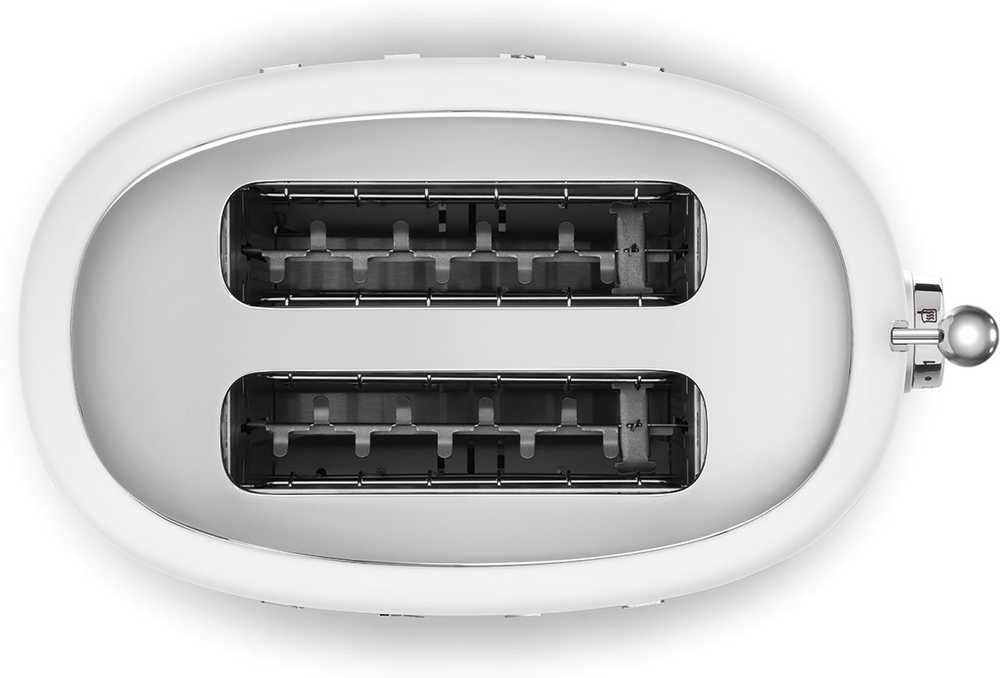 SMEG Topinkovač pro dva tousty 50's Retro Style, matně bílá