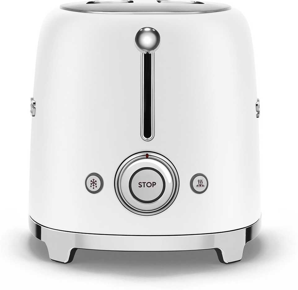 SMEG Topinkovač pro dva tousty 50's Retro Style, matně bílá