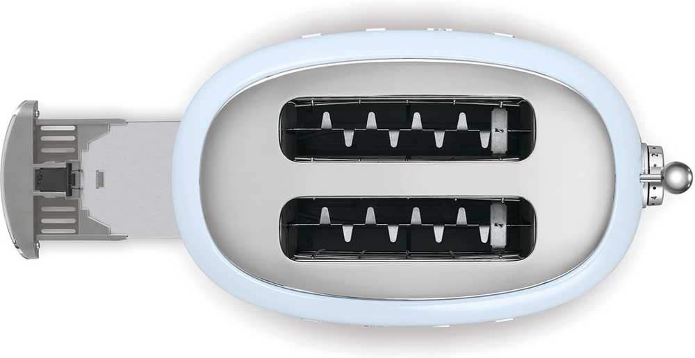 SMEG Topinkovač pro dva tousty 50's Retro Style, pastelově modrá